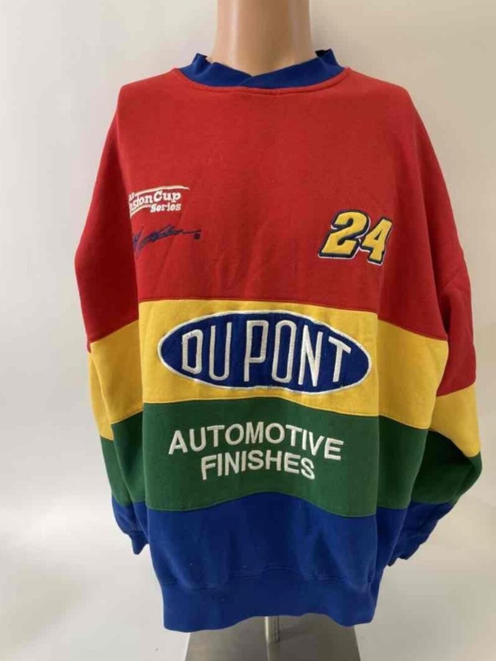 Chase Authentics NASCAR Men's Multicolor Sweater in Size XL